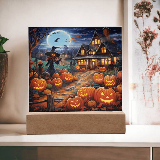 Halloween Home Acrylic