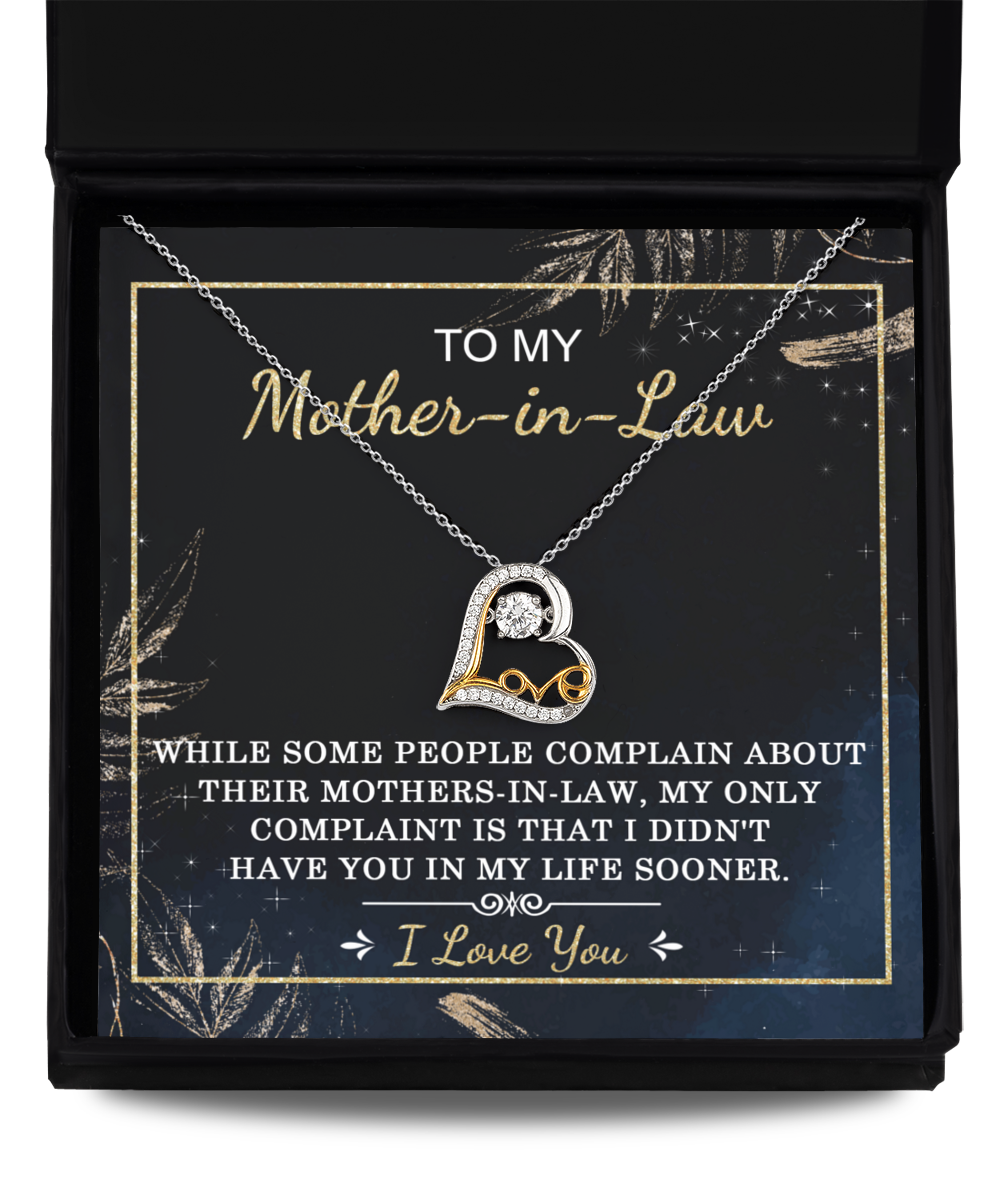 To My Mother-in-Law/ In My Life Sooner/ Love Dancing Necklace