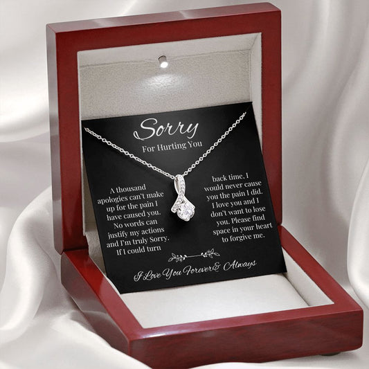 Sorry for hurting you/A thousand apologies/Alluring Beauty Necklace