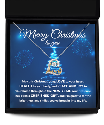 Merry Christmas To You/ May This Christmas Bring Love To Your Heart/ Love Dance Necklace